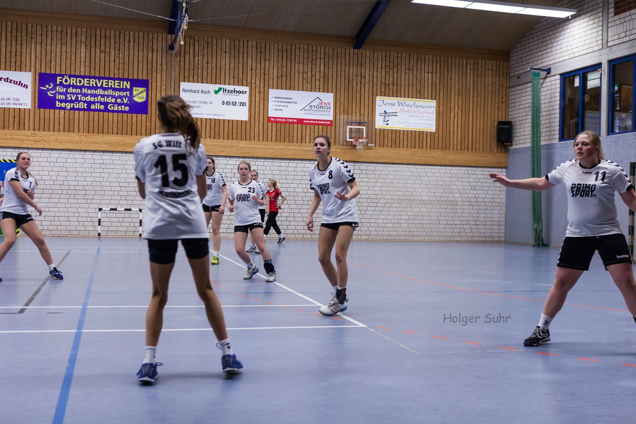 Bild 112 - B-Juniorinnen SG-Todesfelde/Leezen - SG Wift Neumnster : Ergebnis: 23:37